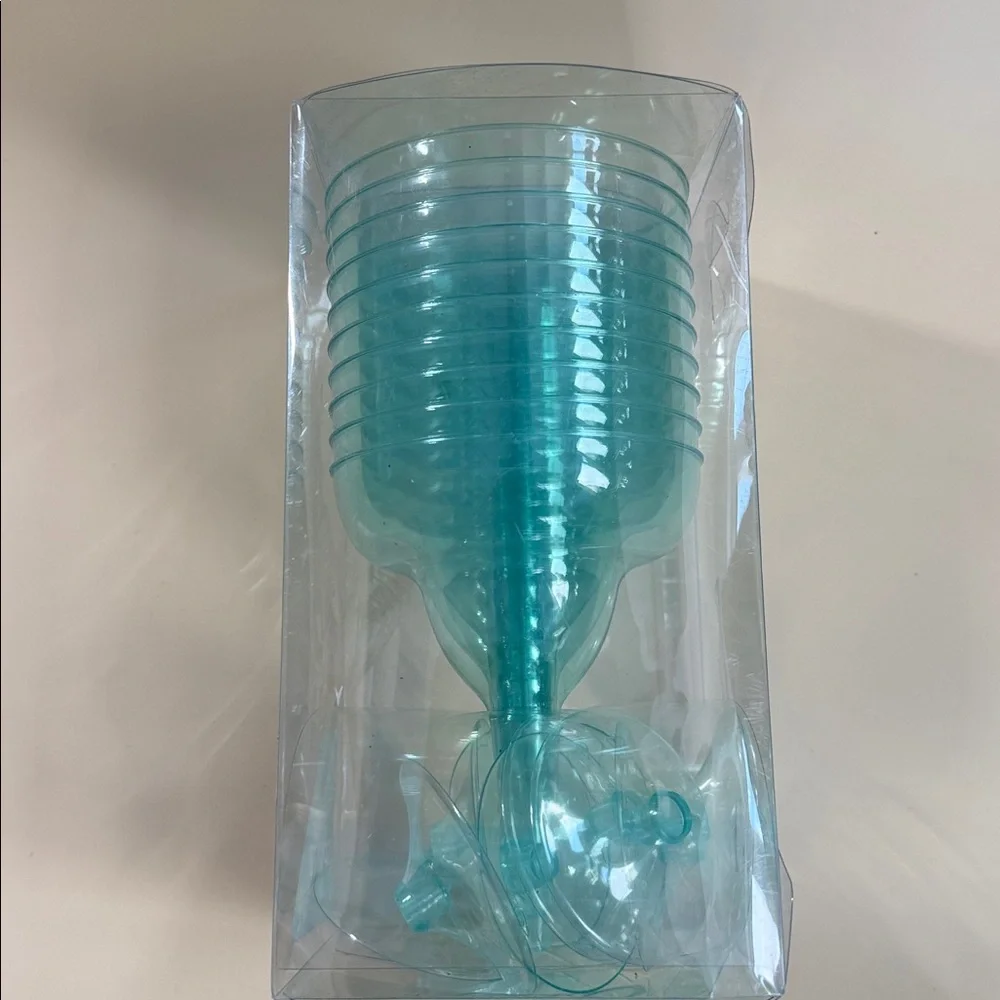 💜3/$15 Spritz Plastic Margarita Glasses Set NWT